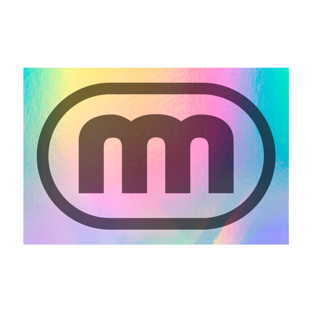 M-PILL HOLOGRAPHIC STICKER | MAMMOTH II